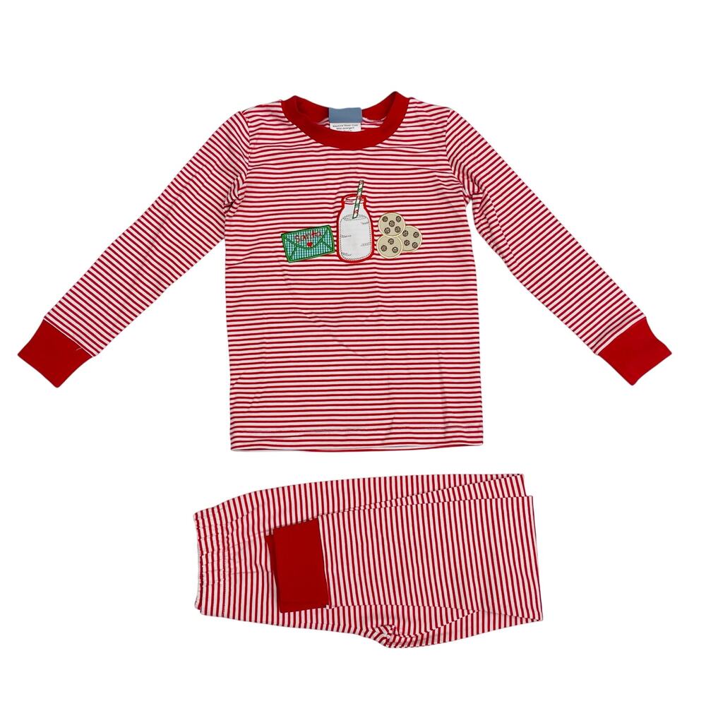 NWT Three Sisters Size 8 Milk & Cookies PJs